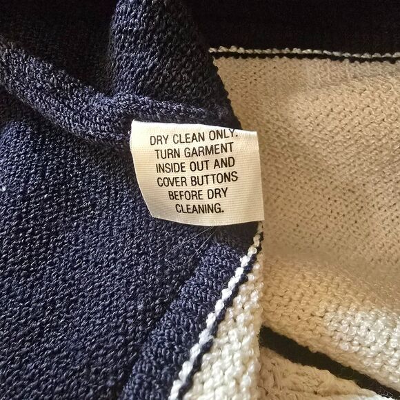 St John Collection by Marie Gray Sz Large Nautical Sweater - Picture 2 of 8